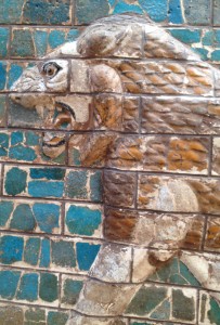 Mosaic from Babylon's Ishtar gate 
