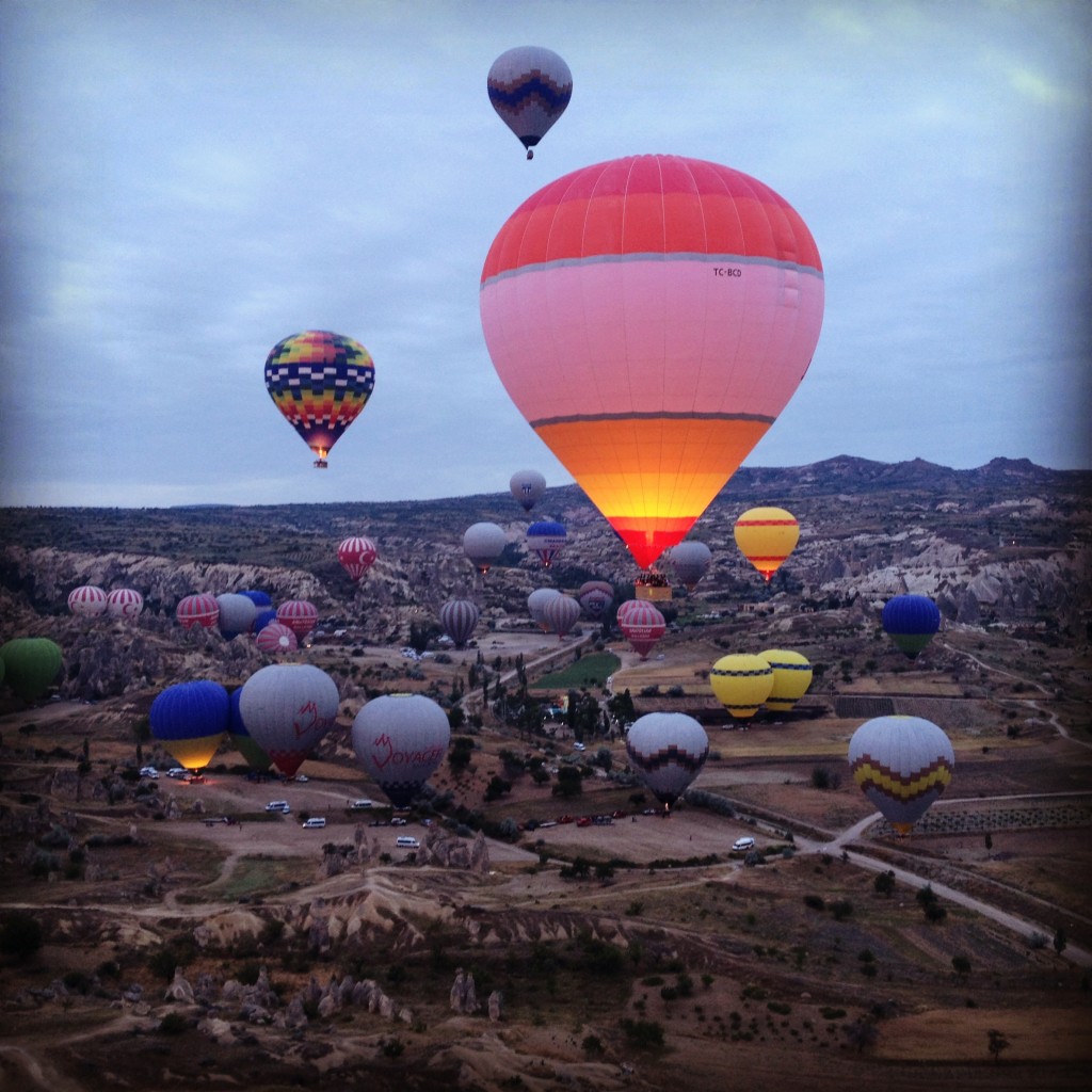 Flying high in Cappadocia