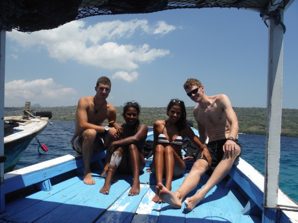 Fun dives with Sam and Anita at Menjangan Island